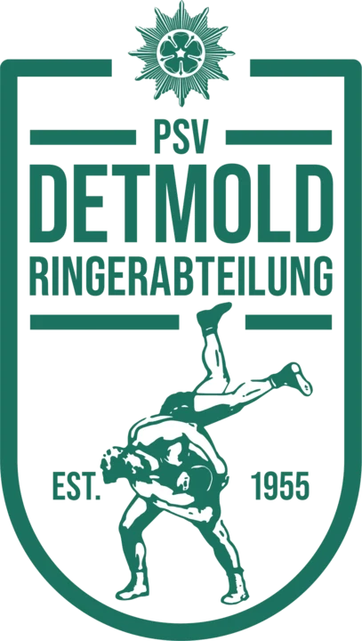 Wappen der Ringerabteilung des PSV Detmold, gegründet 1955